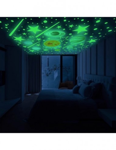 NAKLEJKI FLUORESCENCYJNE ŚWIECĄCE...