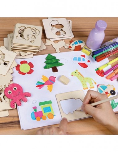 ZESTAW KREATYWNY SZABLONY DO...