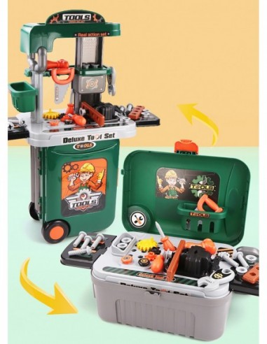 ZESTAW SKRZYNKA Z NARZĘDZIAMI DLA...