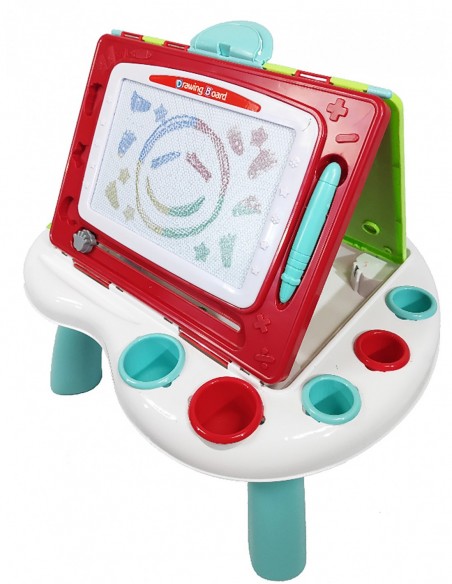 ZNIKOPIS DUŻA TABLICA KREDOWA DO RYSOWANIA 2W1 STOLIK