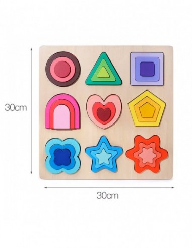 PUZZLE DREWNIANE KSZTAŁTY...