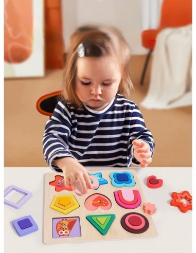 PUZZLE DREWNIANE KSZTAŁTY...