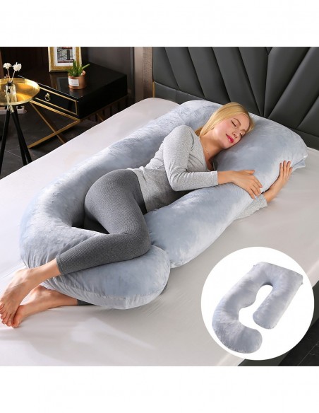 PODUSZKA DLA KOBIET W CIĄŻY CIĄŻOWA DO SPANIA TYPU J NICEKIDS