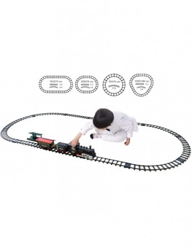 DUŻA ELEKTRYCZNA KOLEJKA POCIĄG NA...