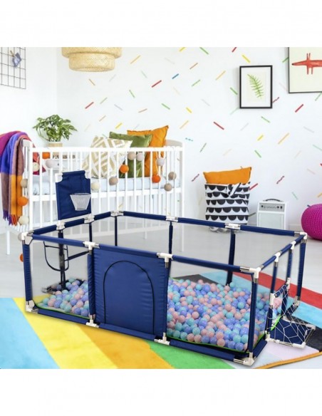 KOJEC Z KOSZEM BRAMKĄ SUCHY BASEN DLA DZIECI NICEKIDS 235 x 129 cm