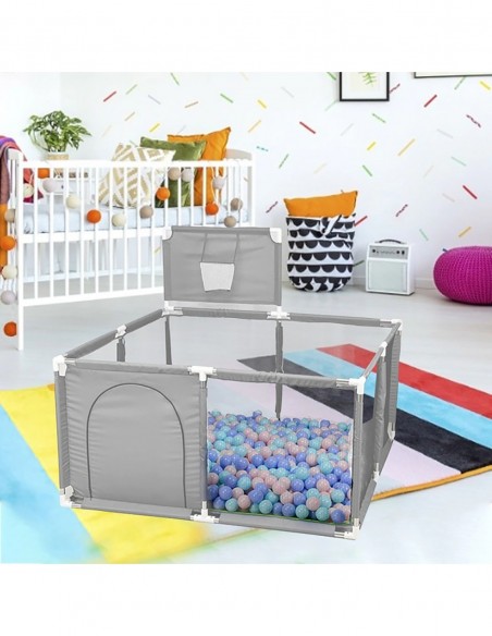 KOJEC Z KOSZEM SUCHY BASEN DLA DZIECI NICEKIDS 125 x 125 cm