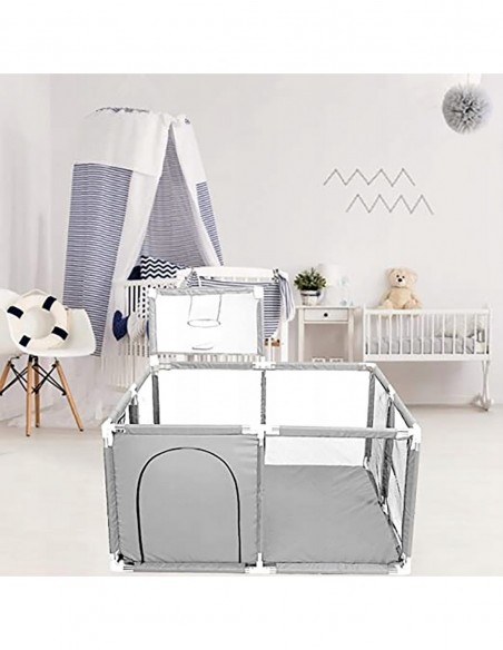 KOJEC Z KOSZEM SUCHY BASEN DLA DZIECI NICEKIDS 125 x 125 cm