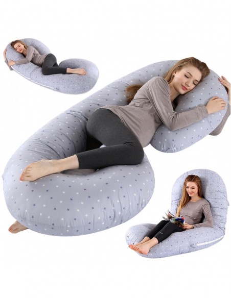 PODUSZKA DLA KOBIET W CIĄŻY CIĄŻOWA ROGAL DO SPANIA TYPU C NICEKIDS