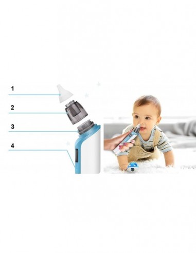 ASPIRATOR ELEKTRYCZNY DO NOSA NA...