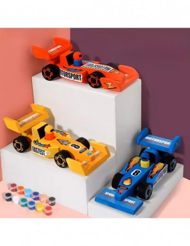 FORMUŁA 1 DREWNIANA DO SKRĘCANIA Z...