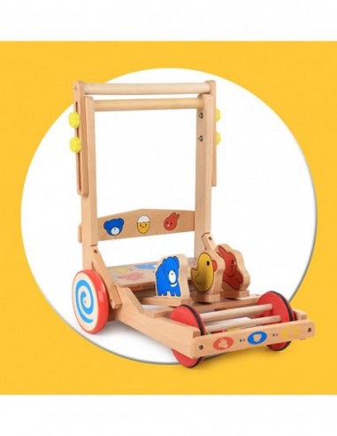 DREWNIANY CHODZIK PCHACZ INTERAKTYWNY...