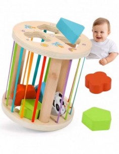 DREWNIANY SORTER KLOCKÓW...