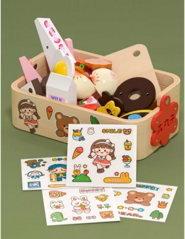 DREWNIANE ŚNIADANIE CIASTKA DO...