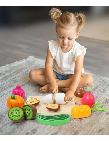 DREWNIANE WARZYWA DO KROJENIA CIĘCIA...