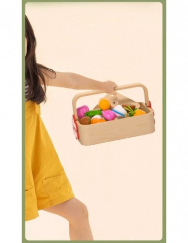 DREWNIANE WARZYWA DO KROJENIA CIĘCIA...