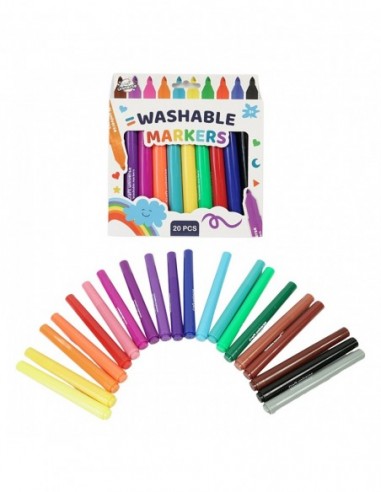 MARKERY FLAMASTRY PISAKI DLA DIECI...