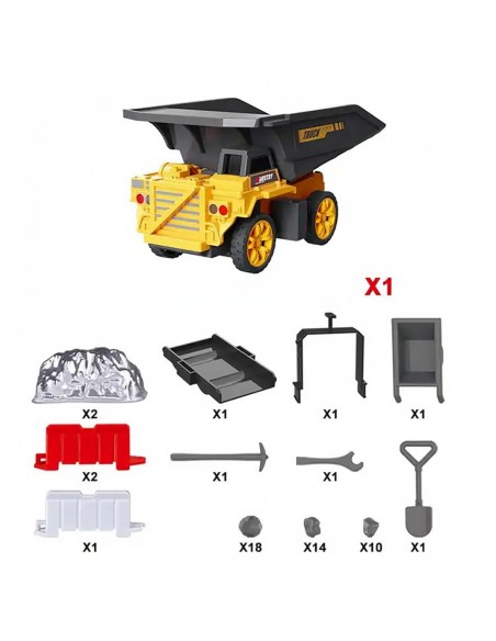 DŹWIG ŻURAW  BUDOWLANY OBROTOWY RUCHOMY BUDOWA 50 ELEMENTÓW + POJAZD NIESPODZIANKA