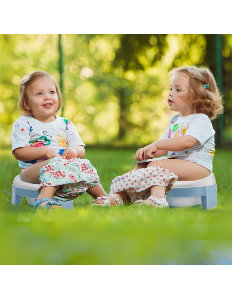 NICEKIDS nocnik antypoślizgowy 3w1 nakładka na wc sedes deskę sedesową niebieski