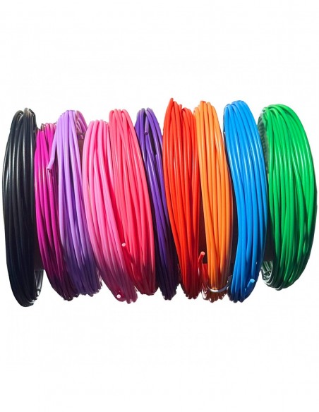 Wkłady PCL Długopis 3D Pen Zestaw 10 x Filamenty 5m kolor 1,75mm
