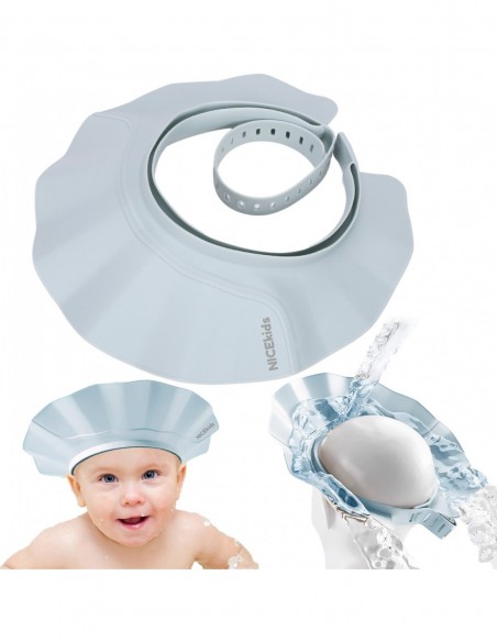 RONDO KĄPIELOWE NICEKIDS PREMIUM DASZEK DO MYCIA GŁOWY KĄPIEL DZIECI NIEBIESKI