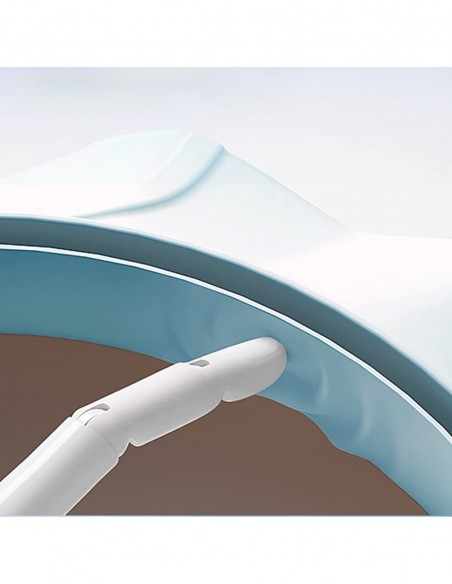 RONDO KĄPIELOWE NICEKIDS PREMIUM DASZEK DO MYCIA GŁOWY KĄPIEL DZIECI NIEBIESKI