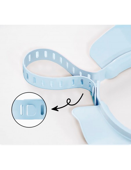 RONDO KĄPIELOWE NICEKIDS PREMIUM DASZEK DO MYCIA GŁOWY KĄPIEL DZIECI NIEBIESKI