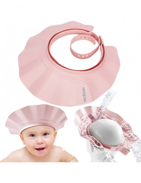 RONDO KĄPIELOWE NICEKIDS PREMIUM DASZEK DO MYCIA GŁOWY KĄPIEL DZIECI RÓŻOWY