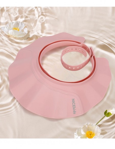 RONDO KĄPIELOWE NICEKIDS PREMIUM DASZEK DO MYCIA GŁOWY KĄPIEL DZIECI RÓŻOWY