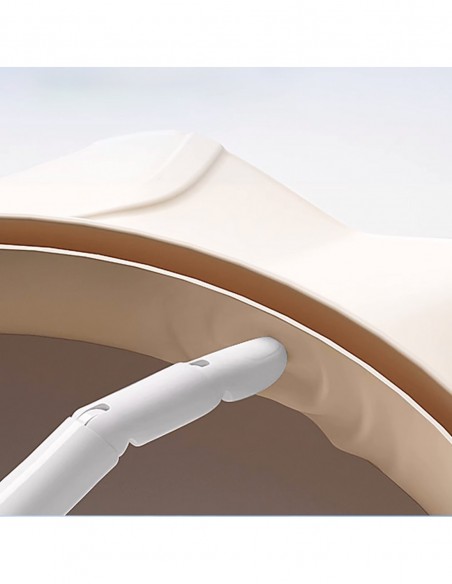 RONDO KĄPIELOWE NICEKIDS PREMIUM DASZEK DO MYCIA GŁOWY KĄPIEL DZIECI BEŻOWY