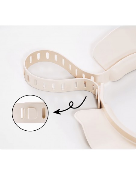 RONDO KĄPIELOWE NICEKIDS PREMIUM DASZEK DO MYCIA GŁOWY KĄPIEL DZIECI BEŻOWY