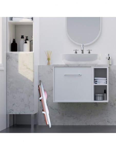 WANIENKA DLA DZIECI SKŁADANA NICEKIDS SILIKONOWA RÓŻOWA PODUSZKA