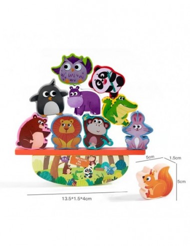 KLOCKI DREWNIANE EDUKACYJNE...