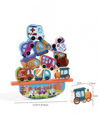 KLOCKI DREWNIANE EDUKACYJNE...