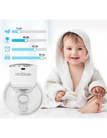 LAKTATOR ELEKTRYCZNY TRZYFAZOWY ODCIĄGACZ PRZENOŚNY NICEKIDS BPA FREE