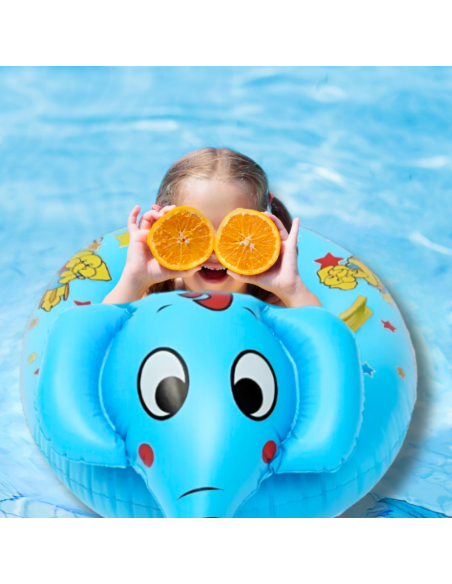 KOŁO DO PŁYWANIA DLA DZIECKA Z SIEDZISKIEM DMUCHANE SŁOŃ BASEN