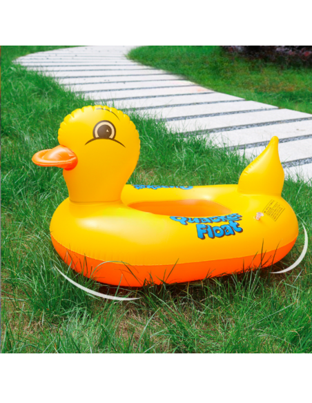 KOŁO DO PŁYWANIA DLA DZIECKA Z SIEDZISKIEM DMUCHANE KACZKA BASEN