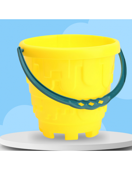 ZESTAW DO PIASKU PIASKOWNICY WYWROTKA FOREMKI KONEWKA GRABIE ŁOPATKA WIADERKO 7el.