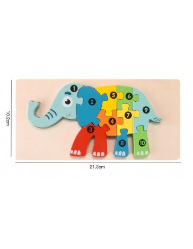 DREWNIANA UKŁADANKA KLOCKI DOPASUJ...