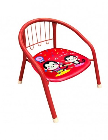 KRZESEŁKO DZIECIĘCE METALOWE KRZESŁO...