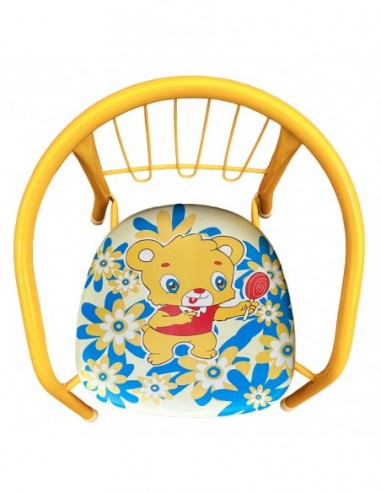 KRZESEŁKO DZIECIĘCE METALOWE KRZESŁO...