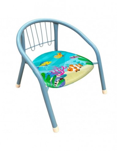 KRZESEŁKO DZIECIĘCE METALOWE KRZESŁO...