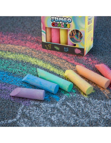KREDA CHODNIKOWA GRUBA 15 SZT JUMBO W...