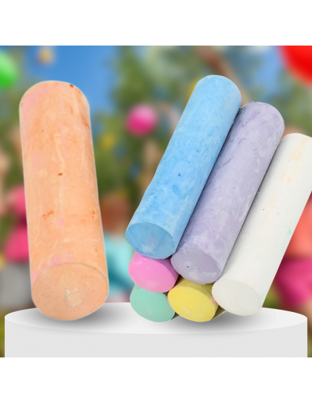 KREDA CHODNIKOWA GRUBA 15 SZT JUMBO W PUDEŁKU Z UCHWYTEM