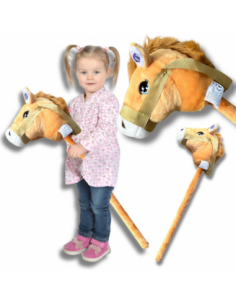 GŁOWA KONIA PLUSZOWA NA...