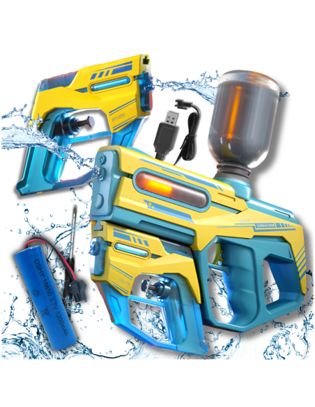 PISTOLET NA WODĘ ELEKTRYCZNY AUTOMATYCZNY KARABIN WODNY 2W1 AKUMULATOR