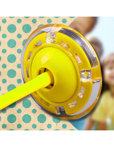 HULA HOP NA NOGĘ SKIPPER SKAKANKA MIĘKKA GUMOWA Z DIODAMI LED ŻÓŁTE