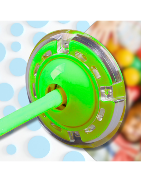 HULA HOP NA NOGĘ SKIPPER SKAKANKA MIĘKKA GUMOWA Z DIODAMI LED ZIELONE