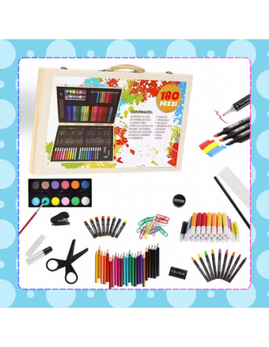 DUŻY ZESTAW ARTYSTYCZNY DLA DZIECI...
