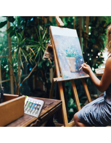 FARBY AKRYLOWE W TUBKACH ZESTAW 12...