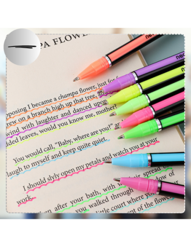 DŁUGOPISY KOLOROWE CIENKOPISY ŻELOWE...